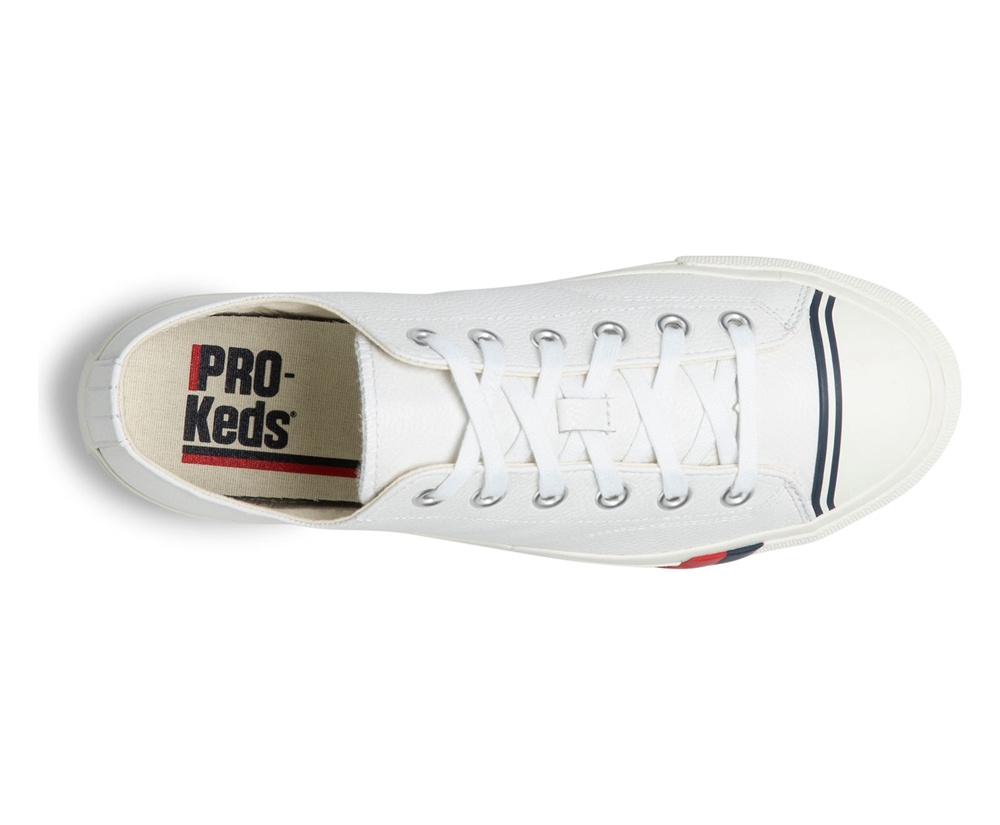 Tenis Keds Mujer Blancos - Royal Lo Classic Cuero - 1924-MVBLG